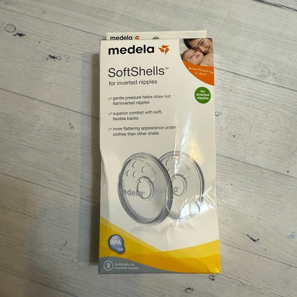 Medela soft shells Breast Shells for Inverted Nipples NEW - Picture 1 of 4